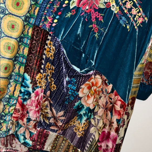 Johnny Was Multicolor Floral Kimono - Picture 10 of 10